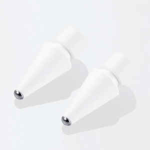 ELECOM 交換ペン先 Apple Pencil第1・2世代用 ペン先1.8mm 金属製 2個入 交換ペン先 Apple Pencil第1・2世代用 ペン先1.8mm 金属製 2個入 P-TIPAP03