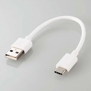 ELECOM 汎用アクティブタッチペン 充電式 ペン先1.5mm 充電ケーブル付 ホワイト 汎用アクティブタッチペン 充電式 ペン先1.5mm 充電ケーブル付 ホワイト P-TPACST03WH 画像2