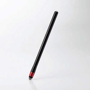 ELECOM 伸縮タッチペン 導電繊維タイプ ペン先8mm 長さ185〜625mm 伸縮タッチペン 導電繊維タイプ ペン先8mm 長さ185〜625mm P-TPXT01BK