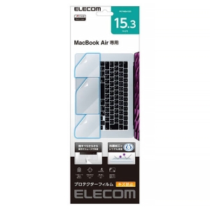 ELECOM プロテクターフィルム MacBook Air 15.3インチ用 キズ防止 プロテクターフィルム MacBook Air 15.3インチ用 キズ防止 PKT-MBA1523