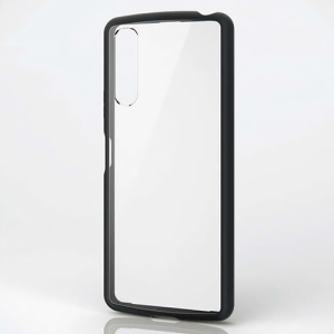 ELECOM ハイブリッドケース 《TOUGH SLIM LITE》 Xperia 10 &#8547;用 背面クリアタイプ フレームカラーブラック ハイブリッドケース 《TOUGH SLIM LITE》 Xperia 10 &#8547;用 背面クリアタイプ フレームカラーブラック PM-X222TSLFCBK