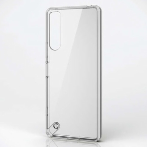 ELECOM ハイブリッドケース Xperia5 &#8547;用 耐衝撃 高硬度 ハイブリッドケース Xperia5 &#8547;用 耐衝撃 高硬度 PM-X224HVCKCR