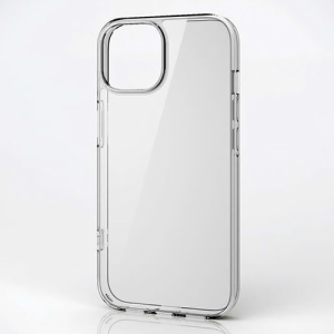 ELECOM ハイブリッドケース iPhone15用 超透明 高硬度 ハイブリッドケース iPhone15用 超透明 高硬度 PM-A23AHVCKCR
