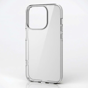 ELECOM ハイブリッドケース iPhone15Pro用 超透明 高硬度 クリア ハイブリッドケース iPhone15Pro用 超透明 高硬度 クリア PM-A23CHVCKCR