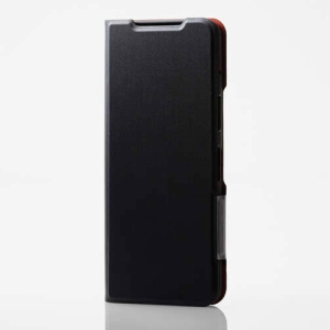 ELECOM ソフトレザーケース arrows We2Plus用 ウルトラスリムタイプ ブラック PM-F242PLFUBK