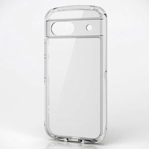 ELECOM ハイブリッドケース 《TOUGH SLIM LITE》 Google Pixel8a用 クリア PM-P241TSLACR