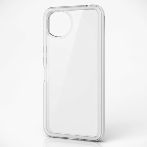 ELECOM ハイブリッドケース AQUOS wish4用 ホワイト PM-S241HVAIR2WH