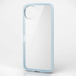 ELECOM ハイブリッドケース 《TOUGH SLIM LITE》 AQUOS wish4用 ブルー PM-S241TSLFCBU