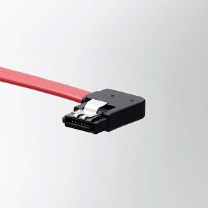 ELECOM SATAケーブル ストレート-右L型コネクタ 6Gb対応 ケーブル長0.5m SATAケーブル ストレート-右L型コネクタ 6Gb対応 ケーブル長0.5m ST6-05RL/ID 画像3