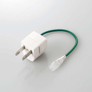 ELECOM BOX型磁石タップ 8口 3極 コード長2m BOX型磁石タップ 8口 3極 コード長2m T-H0520TSR 画像4