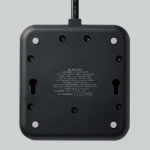 ELECOM デスクトップ型USBタップ AC4個口+TypeA×1+TypeC×1 コード長1.0m デスクトップ型USBタップ AC4個口+TypeA×1+TypeC×1 コード長1.0m T-U04-4210BK 画像4
