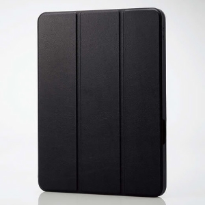 ELECOM フラップケース iPad Pro 11インチ 第4世代用 フリーアングル スリープ対応 磁石付 TB-A22PMSABK
