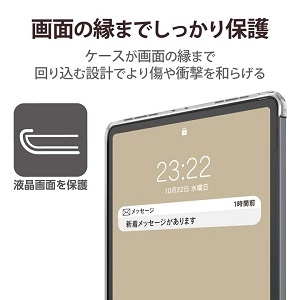 ELECOM ソフトケース iPad 第10世代用 ソフトケース iPad 第10世代用 TB-A22RUCCR 画像2
