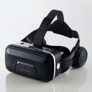 ELECOM ヘッドホン一体型VRゴーグル VRG-EH03BK