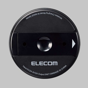 ELECOM 3wayマグネット内蔵ワイヤレス充電器(7.5W・卓上) 3wayマグネット内蔵ワイヤレス充電器(7.5W・卓上) W-MA03BK 画像2