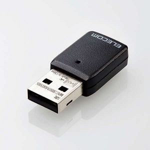 ELECOM Wi-Fi 5(11ac)867+300Mbps USB3.0対応小型無線LANアダプター WDC-867DU3S2
