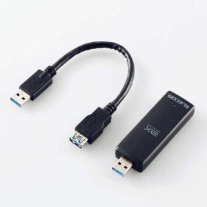 ELECOM Wi-Fi 6・USB3.0対応 1201M無線LANアダプター WDC-X1201DU3-B