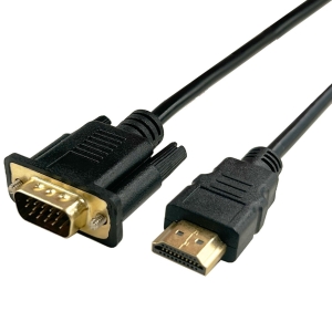 ヤザワ HDMI-VGA変換ケーブル1.0m YHDMIVGACAB1