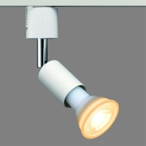 ヤザワ 光漏れLEDハロゲン電球付属スポットライト 調光 光漏れLEDハロゲン電球付属スポットライト 調光 SPLR7LHD01WH 画像2