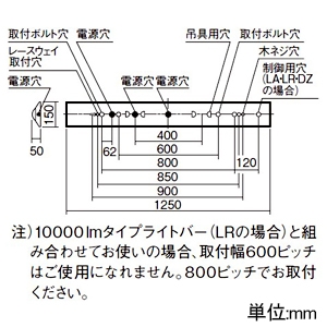 パナソニック 一体型LEDベースライト ≪iDシリーズ≫ 40形 直付型 Dスタイル W150 一般タイプ 2000lm 非調光タイプ 昼光色 一体型LEDベースライト ≪iDシリーズ≫ 40形 直付型 Dスタイル W150 一般タイプ 2000lm 非調光タイプ 昼光色 XFX410AEDLE9 画像2