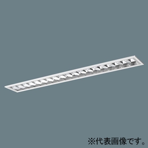 パナソニック 【受注生産品】一体型LEDベースライト ≪iDシリーズ≫ 40形 埋込型 高効率OAコンフォート(アルミルーバ)CLASS&#9313; フリーコンフォート W150 一般タイプ 2000lm 連続調光型調光タイプ(ライコン別売) 電球色 XFX412FELLA9