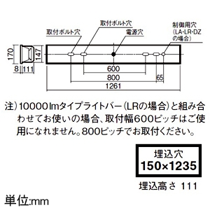 パナソニック 一体型LEDベースライト ≪iDシリーズ≫ 40形 埋込型 フリーコンフォート W150 乳白パネル 一般タイプ 2500lm 非調光タイプ 温白色 一体型LEDベースライト ≪iDシリーズ≫ 40形 埋込型 フリーコンフォート W150 乳白パネル 一般タイプ 2500lm 非調光タイプ 温白色 XFX426FEVLE9 画像2