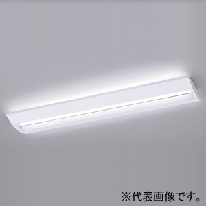 パナソニック 【受注生産品】一体型LEDベースライト ≪iDシリーズ≫ 40形 直付型 スクールコンフォート 一般タイプ 4000lm 連続調光型調光タイプ(ウィズリモ用送信器別売) 白色 XFX445GEWRC9