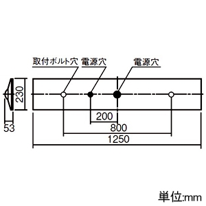 パナソニック 一体型LEDベースライト ≪iDシリーズ≫ 40形 直付型 クリーンルーム向け Dスタイル W230 一般タイプ 3200lm 非調光タイプ 昼白色 一体型LEDベースライト ≪iDシリーズ≫ 40形 直付型 クリーンルーム向け Dスタイル W230 一般タイプ 3200lm 非調光タイプ 昼白色 XFX435DENLE9 画像2