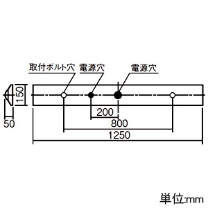 パナソニック 一体型LEDベースライト ≪iDシリーズ≫ 40形 直付型 クリーンルーム向け Dスタイル W150 省エネタイプ 6900lm 非調光タイプ 昼白色 一体型LEDベースライト ≪iDシリーズ≫ 40形 直付型 クリーンルーム向け Dスタイル W150 省エネタイプ 6900lm 非調光タイプ 昼白色 XFX466AHNLE9 画像2