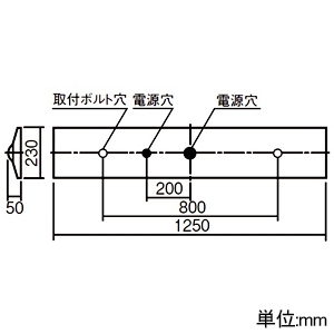 パナソニック 一体型LEDベースライト ≪iDシリーズ≫ 40形 直付型 クリーンルーム向け Dスタイル W230 一般タイプ 5200lm 非調光タイプ 昼白色 一体型LEDベースライト ≪iDシリーズ≫ 40形 直付型 クリーンルーム向け Dスタイル W230 一般タイプ 5200lm 非調光タイプ 昼白色 XFX456DENLE9 画像2