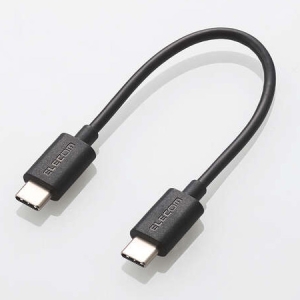 ELECOM モバイルバッテリー リチウムイオン電池 USB PD 20W 10000mAh USB Type-C入出力×2 ブラック モバイルバッテリー リチウムイオン電池 USB PD 20W 10000mAh USB Type-C入出力×2 ブラック DE-C47L-10000BK 画像2