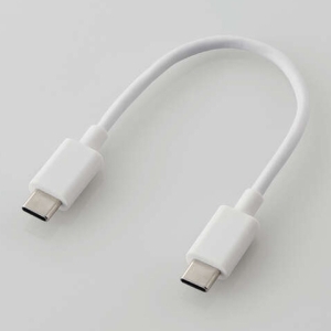 ELECOM モバイルバッテリー リチウムイオン電池 15W 5000mAh USB Type-C入出力×1 しろちゃん モバイルバッテリー リチウムイオン電池 15W 5000mAh USB Type-C入出力×1 しろちゃん DE-C48-5000WF 画像2