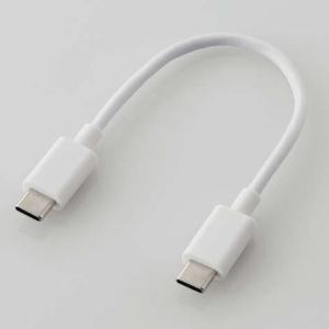 ELECOM モバイルバッテリー リチウムイオン電池 15W 10000mAh USB Type-C入出力×1 しろちゃん モバイルバッテリー リチウムイオン電池 15W 10000mAh USB Type-C入出力×1 しろちゃん DE-C49-10000WF 画像2