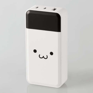 ELECOM モバイルバッテリー リチウムイオン電池 残量表示 USB PD 30W 10000mAh TypeC入出力×2 USB-A出力×1 しろちゃん モバイルバッテリー リチウムイオン電池 残量表示 USB PD 30W 10000mAh TypeC入出力×2 USB-A出力×1 しろちゃん DE-C51L-10000WF