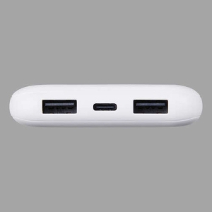 ELECOM モバイルバッテリー リチウムイオン電池 15W 10000mAh TypeC×1 USB-A×2 microB×1 しろちゃん モバイルバッテリー リチウムイオン電池 15W 10000mAh TypeC×1 USB-A×2 microB×1 しろちゃん DE-C66-10000WF 画像2
