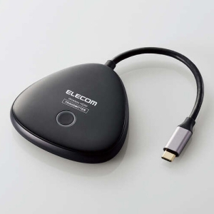 ELECOM ワイヤレスHDMIエクステンダー 送信機 TypeC接続 DH-WLTXUC1BK