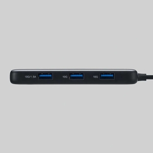 ELECOM Type-C ドッキングステーション USB PD対応 USB 10Gbps×3 HDMI×1 充電用TypeC×1 シルバー Type-C ドッキングステーション USB PD対応 USB 10Gbps×3 HDMI×1 充電用TypeC×1 シルバー DST-C26SV 画像3