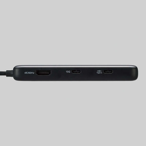 ELECOM Type-C ドッキングステーション USB PD対応 USB 10Gbps×2 HDMI 充電用TypeC データ転送用TypeC LANポート シルバー Type-C ドッキングステーション USB PD対応 USB 10Gbps×2 HDMI 充電用TypeC データ転送用TypeC LANポート シルバー DST-C27SV 画像2