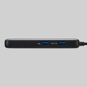 ELECOM Type-C ドッキングステーション USB PD対応 USB 10Gbps×2 HDMI 充電用TypeC データ転送用TypeC LANポート シルバー Type-C ドッキングステーション USB PD対応 USB 10Gbps×2 HDMI 充電用TypeC データ転送用TypeC LANポート シルバー DST-C27SV 画像3
