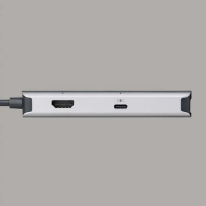 ELECOM Type-Cドッキングステーション USB PD対応 充電用Type-C USB(3.1) HDMI LAN シルバー Type-Cドッキングステーション USB PD対応 充電用Type-C USB(3.1) HDMI LAN シルバー DST-C29SV 画像2