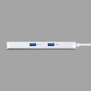 ELECOM Type-C ドッキングステーション 充電専用TypeC×1 TypeC×1 USB-A×2 HDMI×1 LANポート付 シルバー Type-C ドッキングステーション 充電専用TypeC×1 TypeC×1 USB-A×2 HDMI×1 LANポート付 シルバー DST-C30SV 画像3