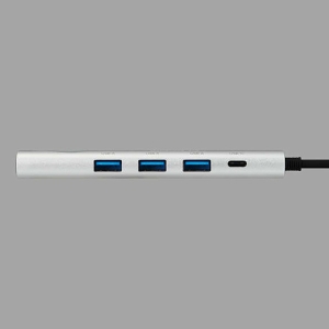 ELECOM Type-Cドッキングステーション 画面オンオフスイッチ付 USB PD対応 USB-A×3 TypeC×2 HDMI(4K60Hz) シルバー Type-Cドッキングステーション 画面オンオフスイッチ付 USB PD対応 USB-A×3 TypeC×2 HDMI(4K60Hz) シルバー DST-S060BPSV 画像3