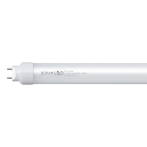 ELECOM 直管形LEDランプ 電源内蔵形 40形 AC100〜242V 口金G13 昼白色 工事不要 3Wayタイプ ECL-L4EYN