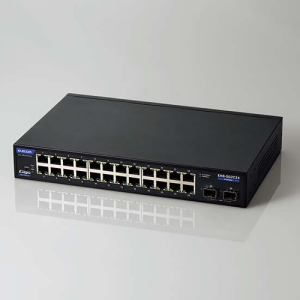 ELECOM 法人向けスイッチングハブ WEBスマート Giga 24ポート 法人向けスイッチングハブ WEBスマート Giga 24ポート EHB-SG2C24