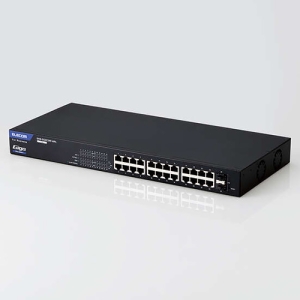 ELECOM 法人向けスイッチングハブ WEBスマート Giga PoE 24ポート 大容量 法人向けスイッチングハブ WEBスマート Giga PoE 24ポート 大容量 EHB-SG2C24F-HPL