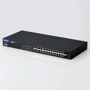 ELECOM 法人向けスイッチングハブ WEBスマート Giga PoE 24ポート 法人向けスイッチングハブ WEBスマート Giga PoE 24ポート EHB-SG2C24F-PL