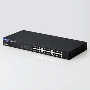 ELECOM 法人向けスイッチングハブ アンマネージ Giga PoE 24ポート 法人向けスイッチングハブ アンマネージ Giga PoE 24ポート EHB-UG2D24F-PL
