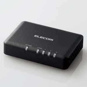 ELECOM Giga対応スイッチングハブ 3ポート プラスチック筐体 小型 ブラック Giga対応スイッチングハブ 3ポート プラスチック筐体 小型 ブラック EHC-G03PA2-SB