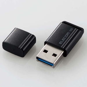 ELECOM 外付けSSD ポータブル USB3.2(Gen2) 小型USBメモリ型 250GB ブラック ESD-EXS0250GBK
