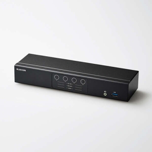 ELECOM パソコン切替器(KVM) HDMI 4ポート KVM-NHUS4